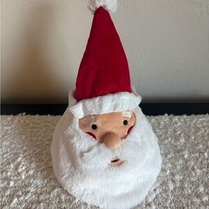 Santa Claus Wondershop Plush Hat NWOT